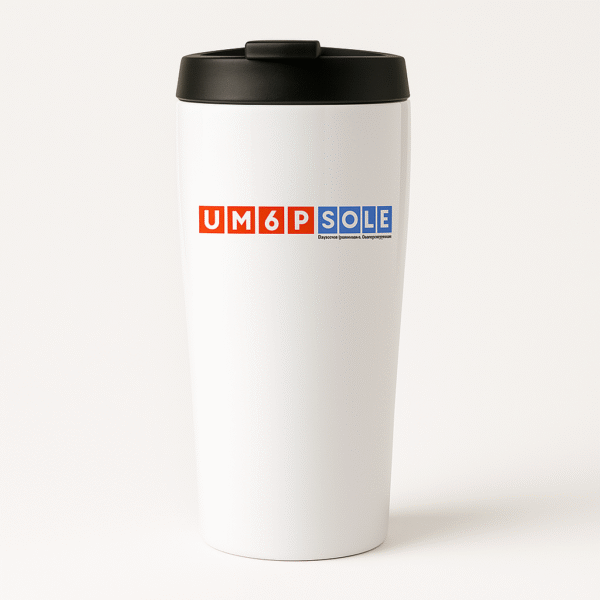 Mug blanc avec couvercle bois et logo – Sourcing Plus