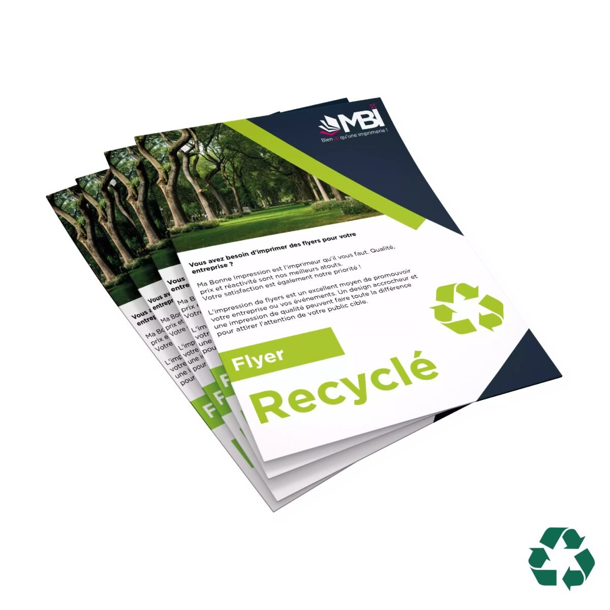 Flyer publicitaire professionnel conçu pour promouvoir une entreprise, un événement ou un produit de manière efficace et visuelle.